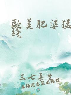 欧美肥婆猛交在线