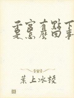 子宫有点下坠疼是怎么回事