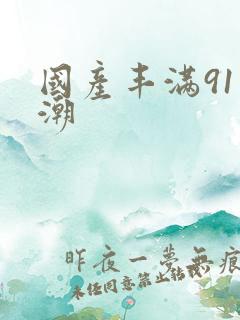 国产丰满91高潮