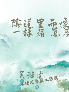 阴道里面像针扎一样痛 怎么回事