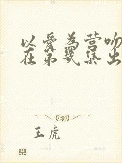 以爱为营吻戏都在第几集出场