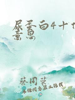 尿蛋白4十什么意思