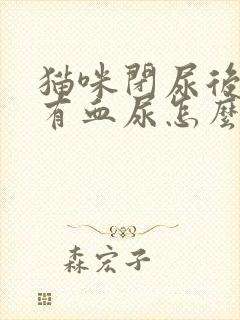 猫咪闭尿后一直有血尿怎么办