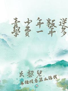 青少年叛逆学校学费一年多少钱