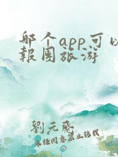 哪个app可以报团旅游