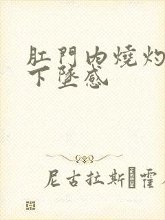 肛门内烧灼感和下坠感