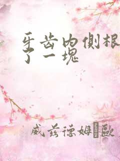 牙齿内侧根部掉了一块