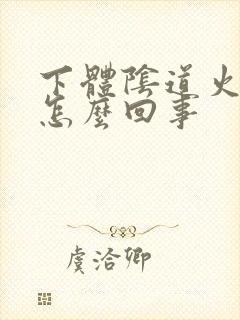 下体阴道火水泡怎么回事