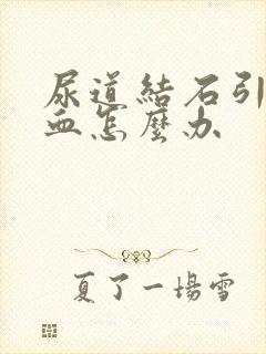 尿道结石引起尿血怎么办