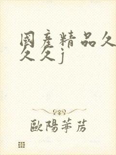 国产精品久久久久久j