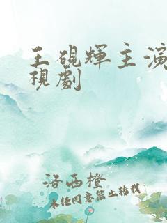 王砚辉主演的电视剧