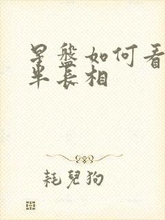 星盘如何看另一半长相