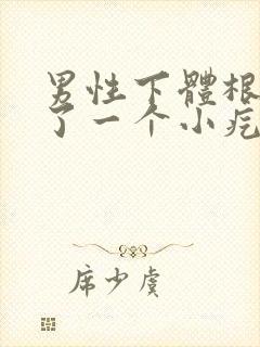 男性下体根部长了一个小疙瘩