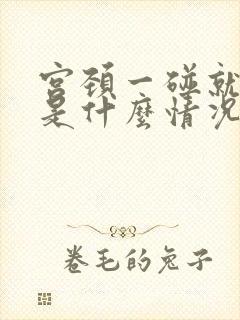 宫颈一碰就出血是什么情况