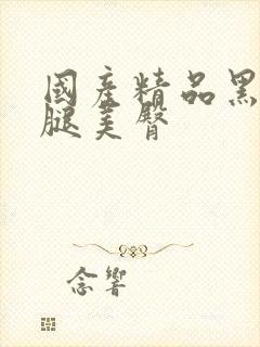 国产精品黑丝美腿美臀