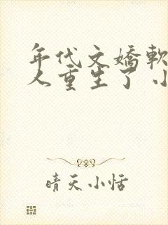 年代文娇软大美人重生了 小说