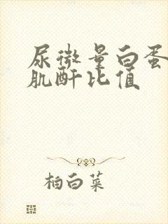 尿微量白蛋白比肌酐比值