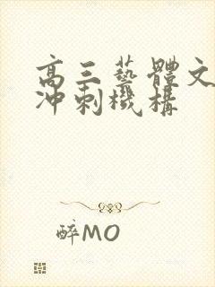 高三艺体文化课冲刺机构