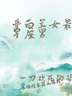 爱白羊女最深的星座男