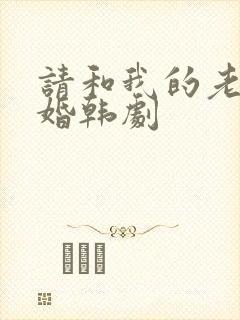 请和我的老公结婚韩剧