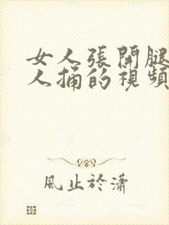 女人张开腿给男人捅的视频