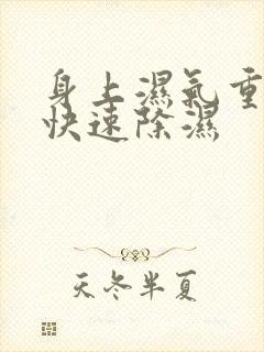 身上湿气重怎么快速除湿