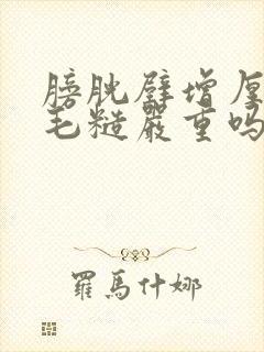 膀胱壁增厚内壁毛糙严重吗