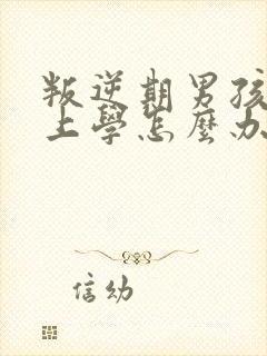 叛逆期男孩不愿上学怎么办