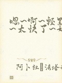 嗯~啊~轻点插~太快了~好爽~啊小说