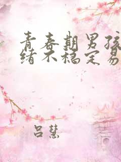 青春期男孩子情绪不稳定易怒烦躁怎么办