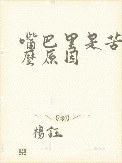 嘴巴里是苦的什么原因