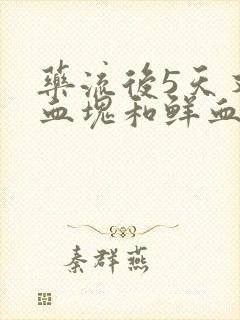 药流后5天又排血块和鲜血