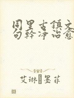 同里古镇文案短句干净治愈