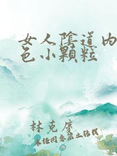 女人阴道内有白色小颗粒