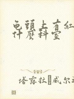 龟头上有红点挂什么科室