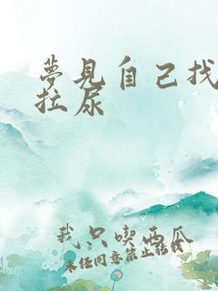 梦见自己找厕所拉尿