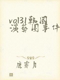 vol31韩国演艺圈事件