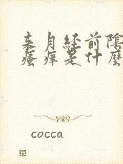 来月经前阴道口瘙痒是什么原因