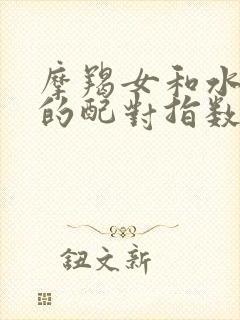 摩羯女和水瓶男的配对指数