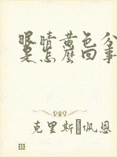 眼睛黄色分泌物是怎么回事