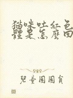 猫咪吐红色的液体是怎么回事