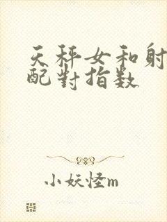 天秤女和射手男配对指数