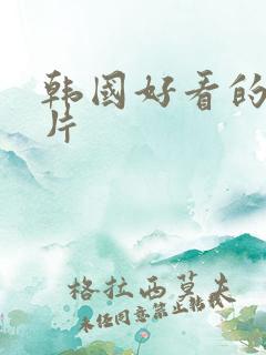 韩国好看的r级片