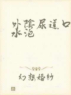 外阴尿道口起小水泡