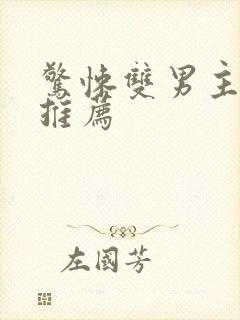 惊悚双男主小说推荐