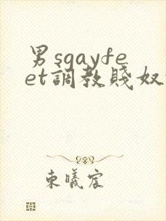 男sgayfeet调教贱奴vk