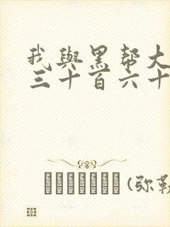 我与黑帮大佬的三十百六十五天第二部