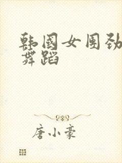 韩国女团劲爆的舞蹈