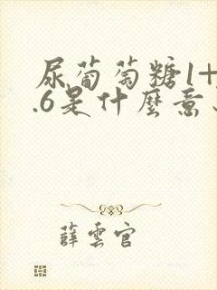 尿葡萄糖1+5.6是什么意思