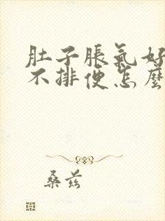 肚子胀气好几天不排便怎么办